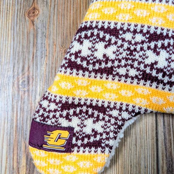 Central Michigan University Fleece Adidas Trapper Hat - Picture 2 of 5